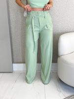 CALÇA PANTALONA LORIS TWILL AMELIA
