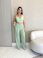 CALÇA PANTALONA LORIS TWILL AMELIA
