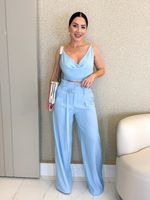 CALÇA PANTALONA LORIS TWILL AMELIA