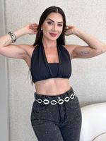 CROPPED POLIAMIDA FRENTE ÚNICA KRISTA