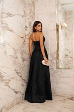 VESTIDO TAFETÁ LONGO TOMARA QUE CAIA DALLASS