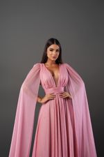 VESTIDO DECOTE EM V TULE AURORA 
