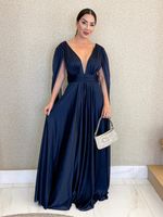 VESTIDO DECOTE EM V TULE AURORA 