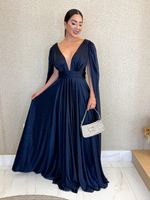 VESTIDO DECOTE EM V TULE AURORA 