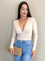BODY POLIAMIDA DECOTE EM V MATZ