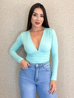 BODY POLIAMIDA DECOTE EM V MATZ