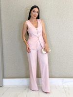 CONJUNTO CALÇA E COLETE SULLER