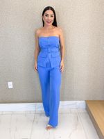 CONJUNTO BLUSA E CALÇA DE ALFAIATARIA BEST 