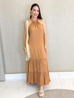 VESTIDO LONGO COSTA NUA BARE