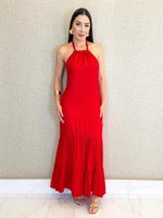 VESTIDO LONGO COSTA NUA BARE