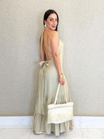 VESTIDO LONGO COSTA NUA BARE