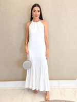 VESTIDO LONGO COSTA NUA BARE