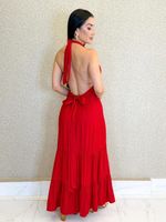 VESTIDO LONGO COSTA NUA BARE
