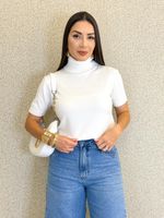 BLUSA LÃ IMPORTADA COM GOLA RENATA