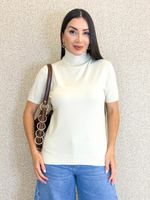 BLUSA LÃ IMPORTADA COM GOLA RENATA