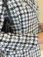 BLAZER ALONGADO PIED POULE DRAMY