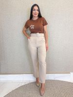CALÇA ALFAIATARIA CENOURA COM CINTO CARROT