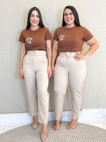 CALÇA ALFAIATARIA CENOURA COM CINTO CARROT