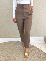 CALÇA ALFAIATARIA CENOURA COM CINTO CARROT