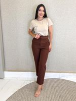 CALÇA ALFAIATARIA CENOURA COM CINTO CARROT