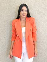 BLAZER ALONGADO DE ALFAIATARIA ABMMY