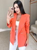 BLAZER ALONGADO DE ALFAIATARIA ABMMY