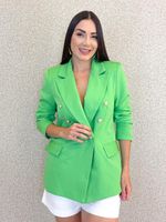 BLAZER ALONGADO DE ALFAIATARIA ABMMY