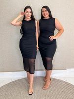 VESTIDO MIDI DE TULE SAMMY