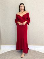 VESTIDO ENVELOPE CREPE SEDA CRISP 