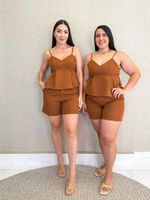 CONJUNTO SHORT DE ALFAIATARIA JAIDY