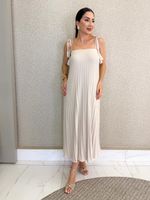 VESTIDO DE TRICÔ STRAPS