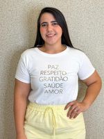 T-SHIRT 100% ALGODÃO WISES