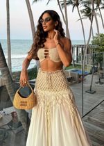 CONJUNTO SAIA LONGA E TOP MALIN