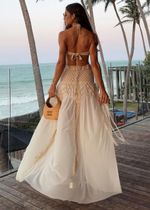 CONJUNTO SAIA LONGA E TOP MALIN