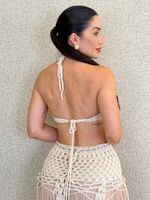 CONJUNTO SAIA LONGA E TOP MALIN