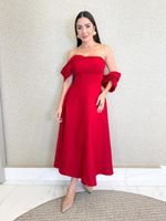 VESTIDO MIDI NULA MANGA NAIRY