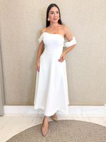 VESTIDO MIDI NULA MANGA NAIRY