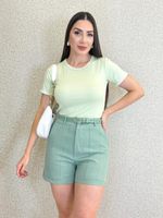 SHORT LORIS TWILL COM CINTO TILIA