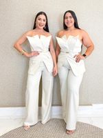 CONJUNTO ALFAIATARIA TOMARA QUE CAIA MARKLE