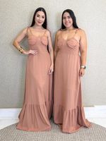 VESTIDO LONGO EM VISCOLINHO CORSET