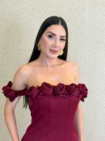 VESTIDO MIDI DE ALFAIATARIA FENIE 
