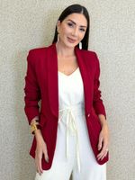 BLAZER FORRADO BOTÕES DOURADOS SWEENEY