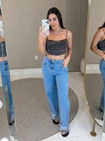 CROPPED DE TULE STRASS STELY