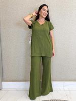 CONJUNTO CALÇA E BATA ANARRUGA ANIKHA