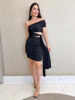 VESTIDO FLUITY COM RECORTES REMMER