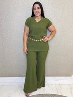 CONJUNTO CALÇA E BATA ANARRUGA ANIKHA