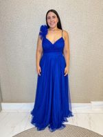 VESTIDO LONGO TULE AURORA BRIGHT  