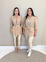 BLAZER SARJA ALONGADO DE STRASS SINFA 