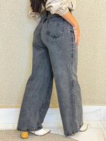 CALÇA WIDE LEG COM BRILHO WISES