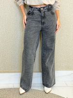 CALÇA WIDE LEG COM BRILHO WISES